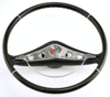 OUT OF STOCK 15" 1958 to 1960 Impala Steering Wheel Black gelcoat