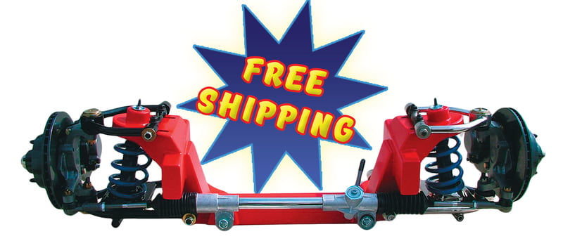 Mustang II front anti sway bar 1935 36 37 38 39 40 ford car narrowed hardware