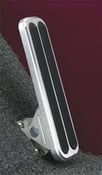 Billet Eliminator Floor Mounted Gas Pedal with Rubber Insert