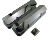 OUT OF STOCK Chrome Fabricated Aluminum Valve Covers for Small Block Chevy