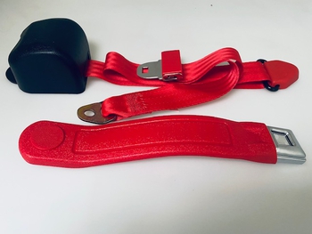 3-Point Retractable Shoulder Harness GM Starburst Style Seatbelt
