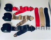 3-Point Retractable Shoulder Harness GM Starburst Style Belt