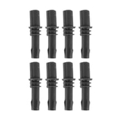 High Performance Ignition Coil boots 2004-2008.5 Ford 3-valve- 8-Pack - Black