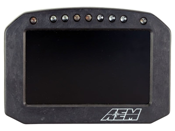 AEM CD-5FG Carbon GPS-Enabled Flat Panel Digital Dash Display