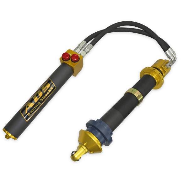 ADS Race Multi Bypass Ring Coilover 3.0 in. x 10 in. Multi Bypass Ring Coilover Remote 4 Way Adjustable Recirculating Reservoir
