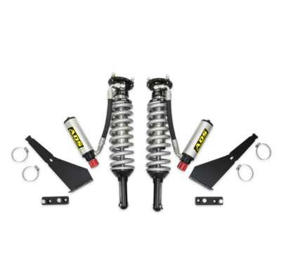 ADS Direct Fit Long Travel Race Shock - Front 1996-2004 Toyota Tacoma 4WD - 2.5 in. Shock - Remote Reservoir - Compression Adjuster - MCM Fab