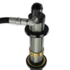 ADS Race Coilover Shock 3.0 in. x 10 in. Stroke Coil-over Race Shock with Remote Reservoir 90 Deg Fitting w/ Compression Adjustment