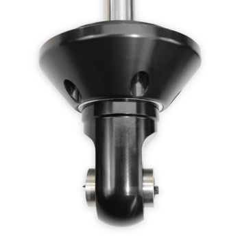 ADS Race Coilover Shock 3.0 in. x 16 in. Stroke Coil-over Race Shock with Remote Reservoir 90 Deg Fitting+3 ROD END