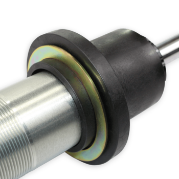 ADS Race Coilover Shock 3.0 in. x 16 in. Stroke Coil-over Race Shock with Remote Reservoir 90 Deg Fitting