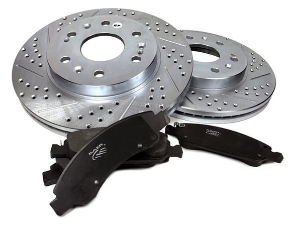 BAER BRAKES CLAW ROTOR & PAD. REAR, 97-06 WRANGLER