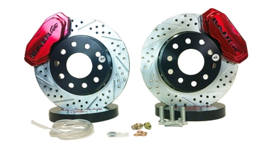 Front Brake Components Deep Stage SS4+ Brake System Front Dp Stg SS4+FFR NOHUB Deep Stage SS4+ FFR no hub S4 Fire Red SDZ Drag Spec No hoses or spindles, Rotors and Hubs not assembled