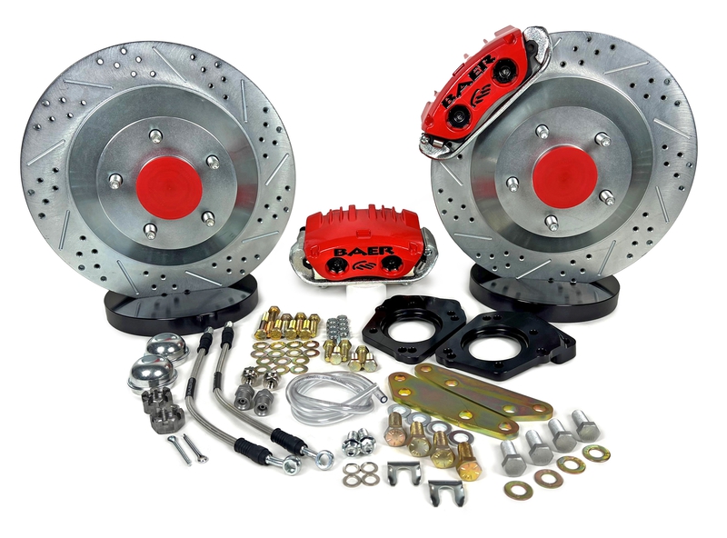 Baer Brakes 13" Classic Series Front Brake Kit Fits Applications Using
