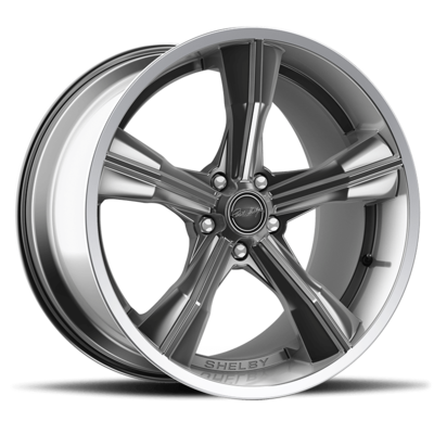 Carroll Shelby Wheels CS11 - 20 x 9.5 in. - 40mm Offset - Chrome Powder