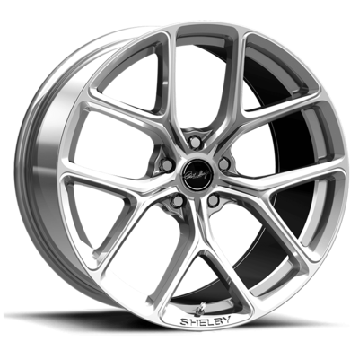 Carroll Shelby Wheels CS3 - 20 x 11 in. - 50mm Offset - Chrome Powder - Rear