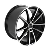 Carroll Shelby Wheels CS10 - 20 x 9.5 in. - 37mm Offset - Black Machined