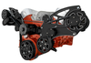 Black Diamond Big Block Chevy Gen VI All Inclusive Wide Mount Wraptor Serpentine System - Electric Water Pump