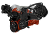 Black Diamond Big Block Chevy Gen VI All Inclusive Wide Mount Wraptor Serpentine System