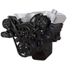 Big Block Chevy All Inclusive Wraptor Serpentine System - Black Diamond