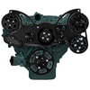 Buick 455 All Inclusive Wraptor Serpentine System - Black Diamond