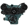 Buick 455 All Inclusive Wraptor Serpentine System - Black Diamond