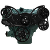Buick 455 All Inclusive Wraptor Serpentine System - Black Diamond