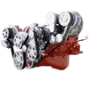 Small Block Chevy All Inclusive Wraptor Serpentine Compatible w/ Procharger® - Polished Finishes