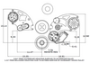 Small Block Chevy All Inclusive Wraptor Serpentine System for Weiand Roots Style Blower - Stealth Black