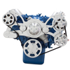 Big Block Ford 429-460 All Inclusive Wraptor Serpentine System - Polished Finishes