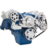 Big Block Ford 429-460 All Inclusive Wraptor Serpentine System - Polished Finishes