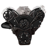 Black Diamond Big Block Chevy Gen VI All Inclusive Wraptor Serpentine System