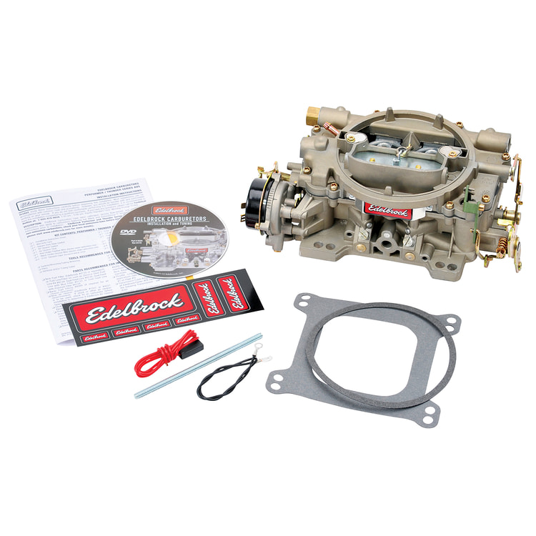 Marine Carb #1409 600 CFM With Electric Choke, Zinc-Dichromate Finish (Non-EGR)