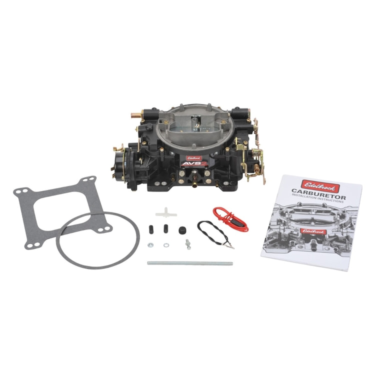 AVS2 Carburetor #19063 650 CFM With Electric Choke, Black Powder Coat (Non-EGR)