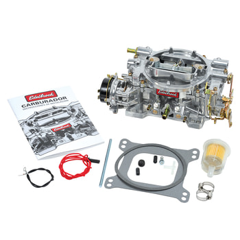 Edelbrock Performer Series 600 cfm, Square-Flange, Electric Choke Carburetor (non-EGR)