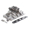 Single-Quad Manifold and carb Kit for 1965-79 Pontiac 389-455, Performer Series 800 cfm