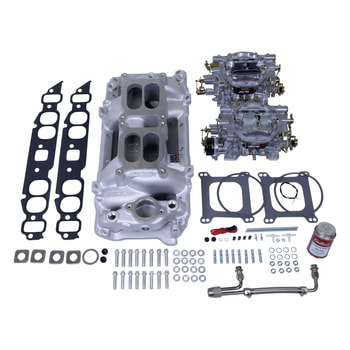 RPM Dual-Quad manifold and carb Kit for Big-Block Chevy Oval-Port