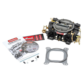 Edelbrock Performer Series 600 cfm, Square-Flange, Manual Choke Carburetor (non-EGR)