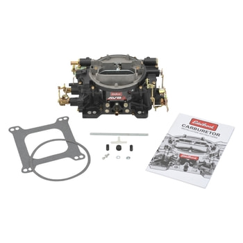 AVS2 Carburetor #19053 650 CFM With Manual Choke, Black Powder Coated (Non-EGR)