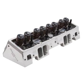 E-CNC 225 Small-Block Chevy Cylinder Head 64cc Solid Roller