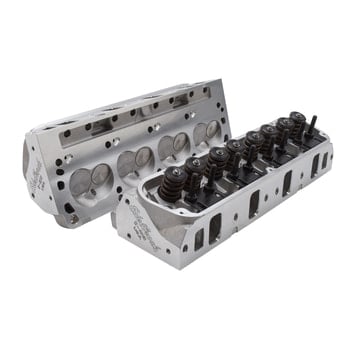 Small-Block Ford E-205 Cylinder Head w/ Flat Tappet Camshaft