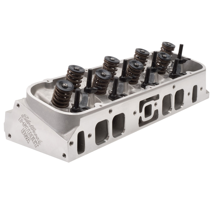 E-Street Big-Block ChevyHead Cylinder Head Oval COMPLETE Single