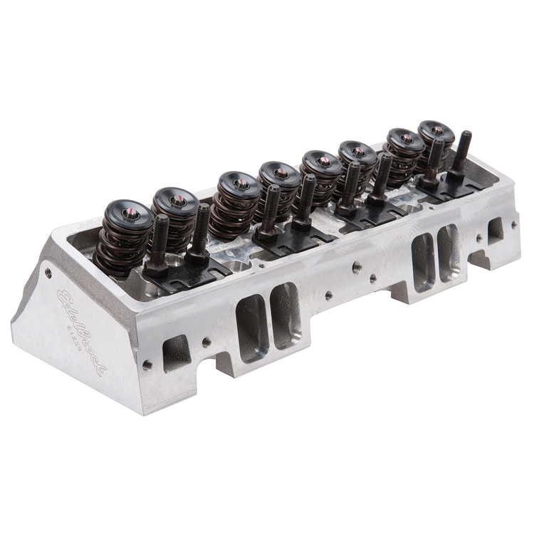 Victor Jr. 23° Cylinder Head for S/B Chevy Mechanical Roller Camshaft (220cc)