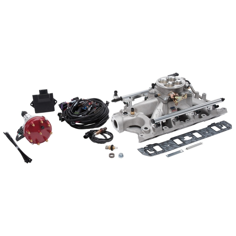 Pro-Flo 4 EFI Traditional 4150-Style Kit #35950 For Ford SB Windsor 351