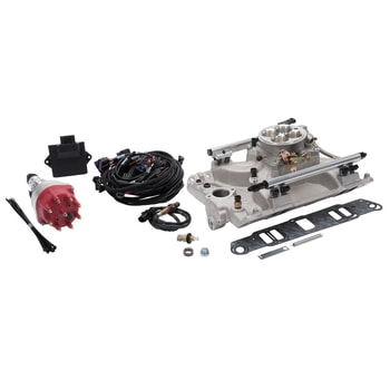 Pro-Flo 4 EFI Traditional 4150-Style Kit #35980 For Pontiac V8 326-455