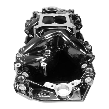 RPM Air-Gap Big Block Chevy 2-R Intake Manifold, Black Plasma Finish