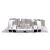 Edelbrock CH-6B Six-Pack Intake Manifold for Chrysler RB Series Engines