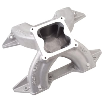 Super Victor Chrysler 440 Max Wedge Intake Manifold for 4500 Series Carb