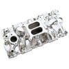Performer EPS Intake Manifold for 1955-86 Small-Block Chevy, Polished Finish