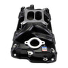 Performer RPM AIR-Gap Small Block Chevy Black Intake Manifold