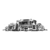 Performer RPM Small Block Chevy Intake Manifold, Chrome Plasma Finish