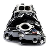 Performer RPM Small Block Chevy AIR-Gap Intake Manifold, Black Plasma Finish